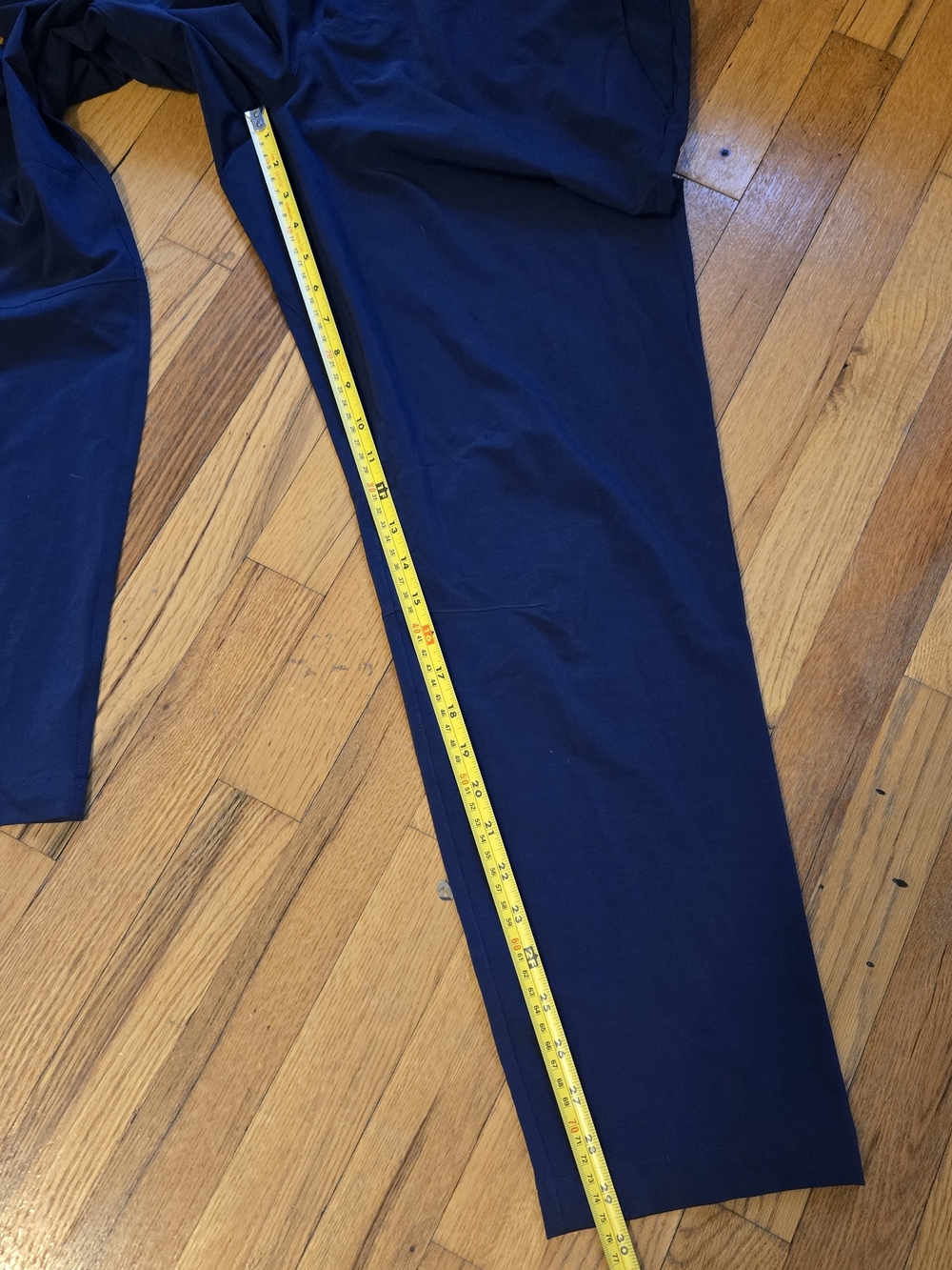 Fabletics The Only Pant Men's Navy Stretch Chino Pants - Picture 6 of 9